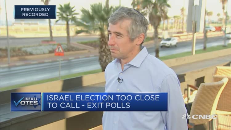 Majority in Israel seems to want change, entrepreneur says