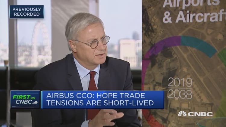 Airbus exec: Tariffs could have 'violent' effect on US supply chain