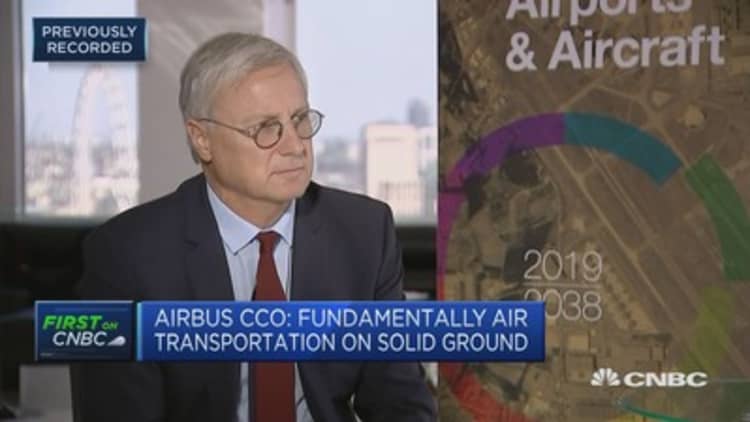 Airbus exec: Rivals like China's Comac 'don't bring anything new'