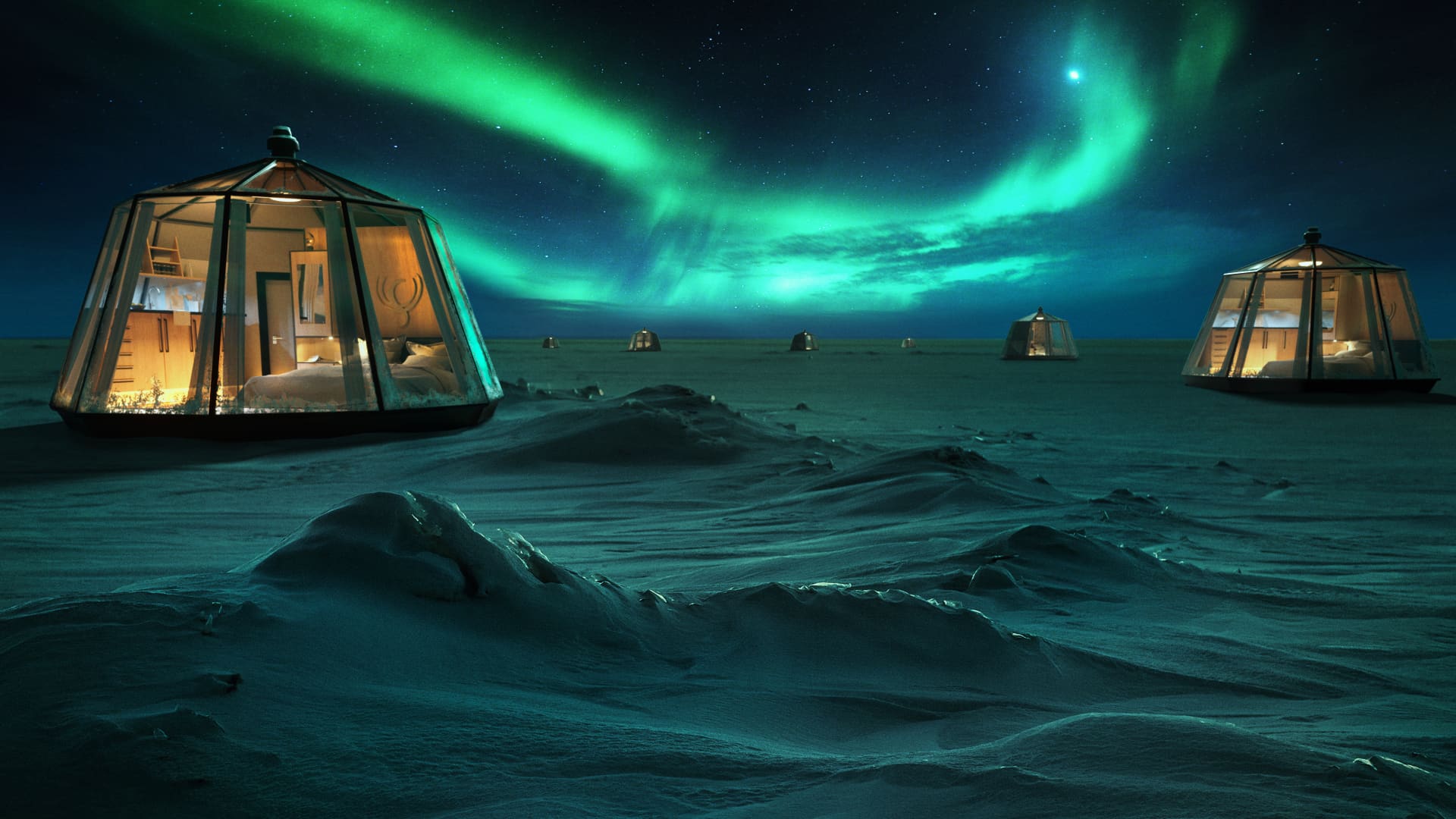 A new pop-up hotel in the North Pole will charge guests $100,000 to stay — take a look inside