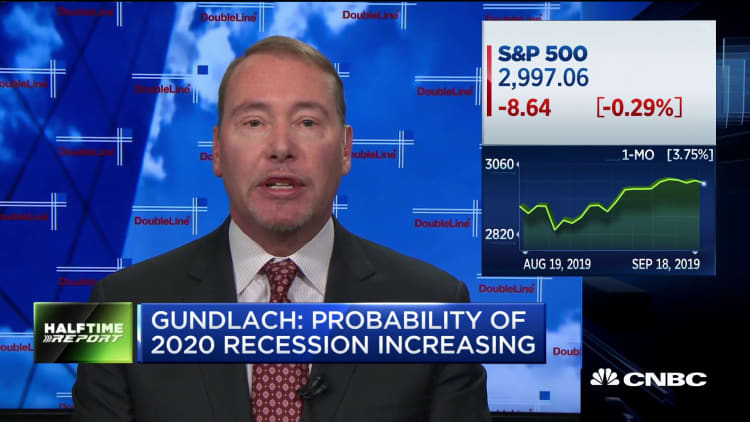 Increasing probability of a recession in 2020: Jeffrey Gundlach