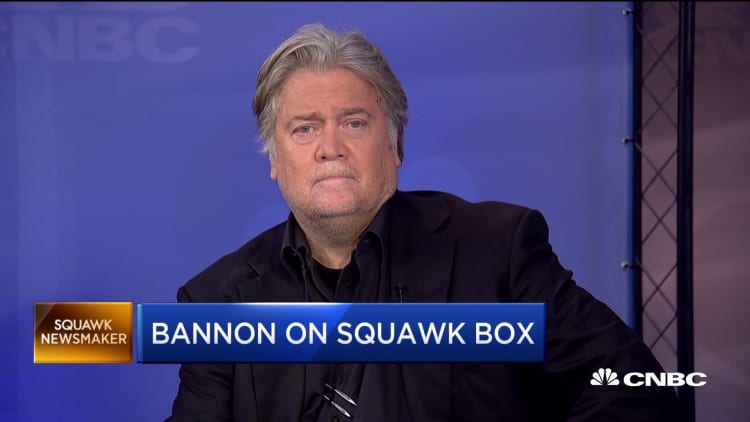 Watch CNBC's full interview with Steve Bannon on the trade war and 2020