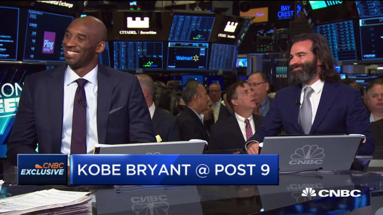 Kobe Bryant and Jeff Stibel on the growth of their venture capital fund