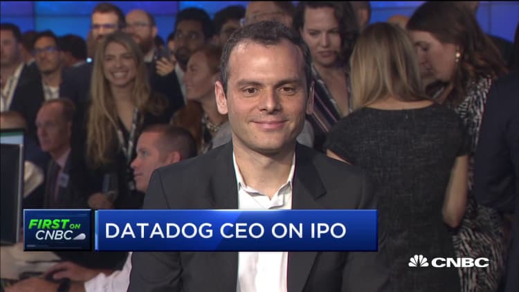 Datadog CEO Olivier Pomel on the company's IPO