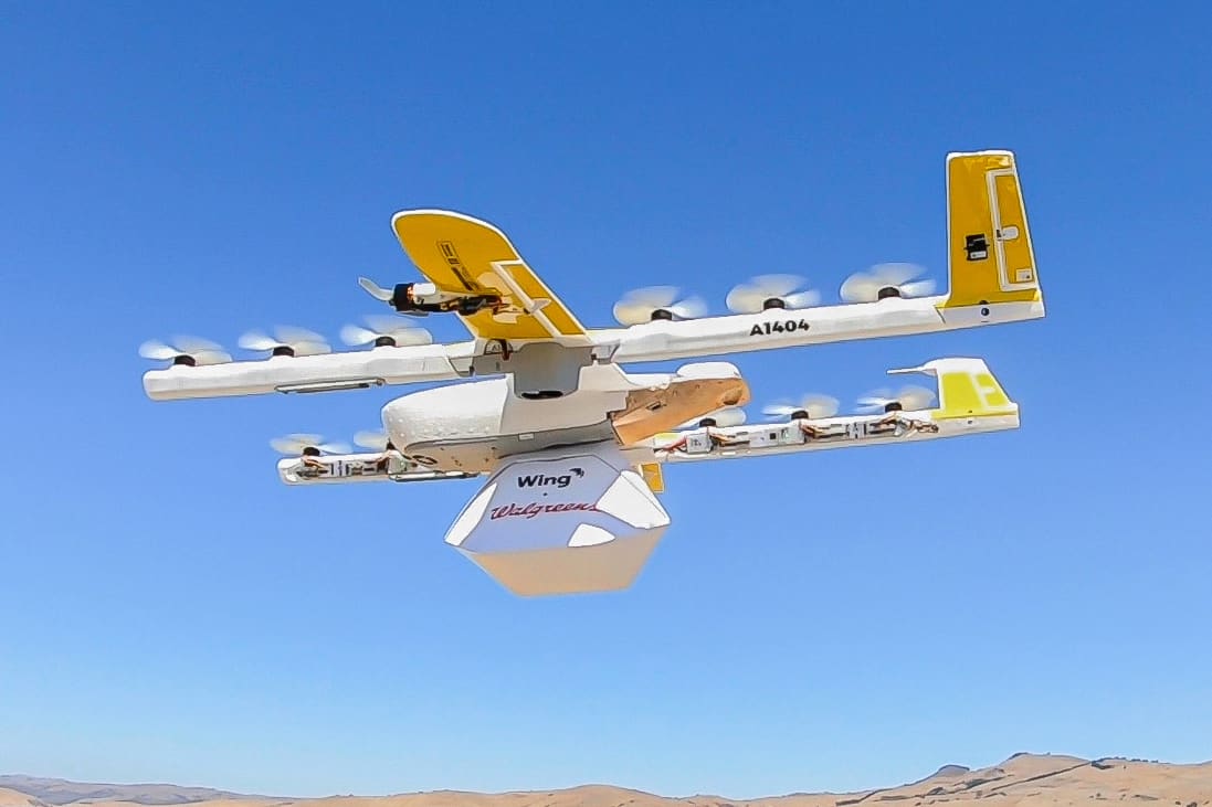 Alphabet's drones delivered 10,000 cups of coffee and 1,200 roast chickens in the last year