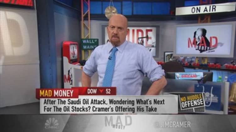Jim Cramer says now's the time to sell some of your oil stocks