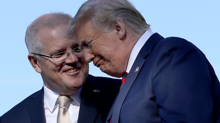 President Trump: Australia will be a big beneficiary of the US-China trade deal