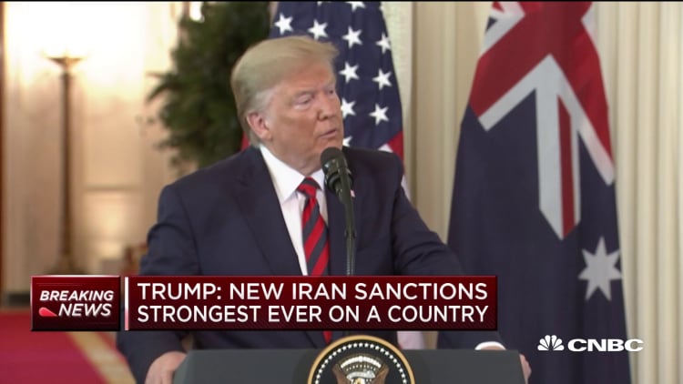 President Trump: Going into Iran would be an easy decision