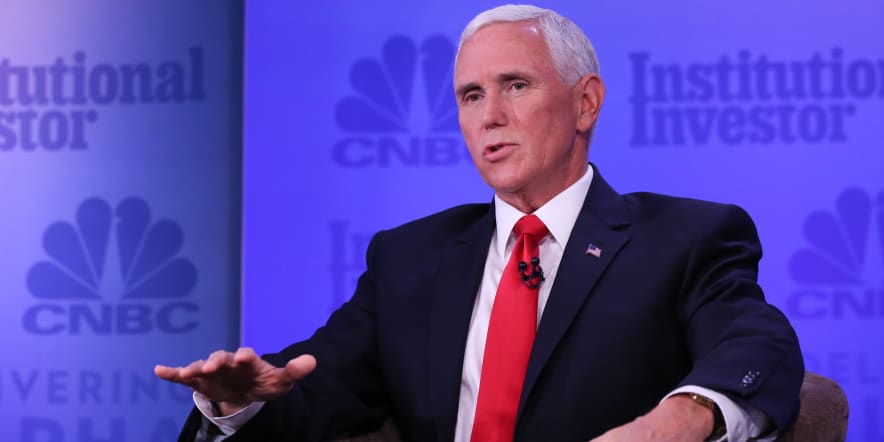 'The era of economic surrender is over,' says Mike Pence on trade with China