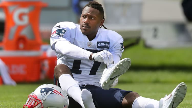 Football player Antonio Brown dropped from Patriots over rape allegations