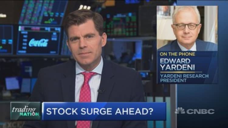 Wall Street bull Ed Yardeni sees stocks soaring 17% through next year