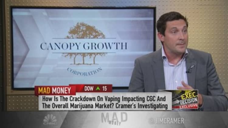 Canopy Growth CEO: 'We're ready to launch vape products into Canada'
