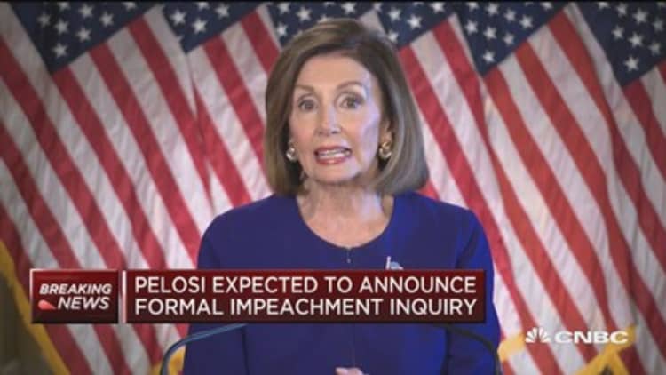 Speaker Nancy Pelosi announces formal impeachment inquiry