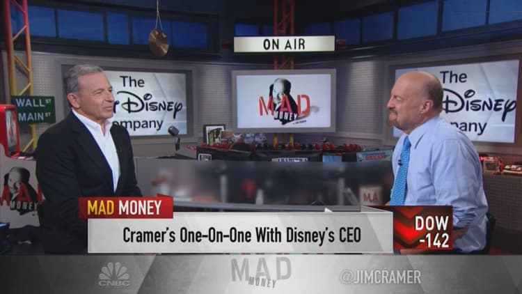 Disney's Iger explains his Twitter decision to Jim Cramer