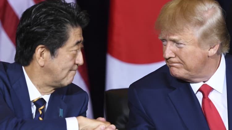 Japan and US sign trade deal