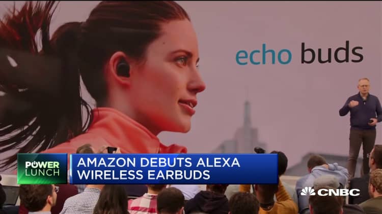 Amazon debuts Alexa-powered wireless Echo earbuds