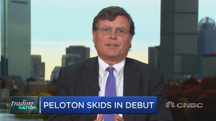 As Peloton falls in its market debut, trader says steer clear of IPOs