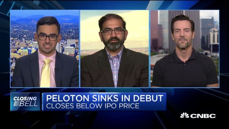 Peloton closes down 11% on its first day. Three experts discuss