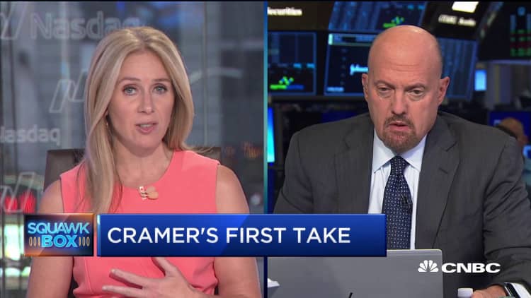 Cramer on Peloton: 'I don't want your desperate deal'