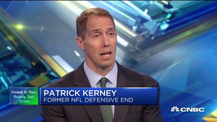 Former NFL player Patrick Kerney on how to prevent a financial fumble