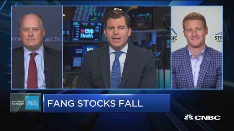 Trading Nation: FANG stocks fall