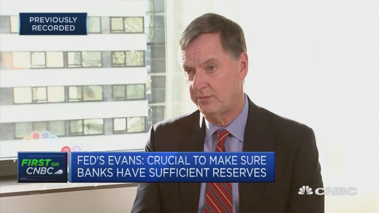 Fed's Evans: 'I'm open-minded' about further policy easing