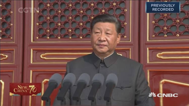 China's Xi: No force can shake our country's foundation