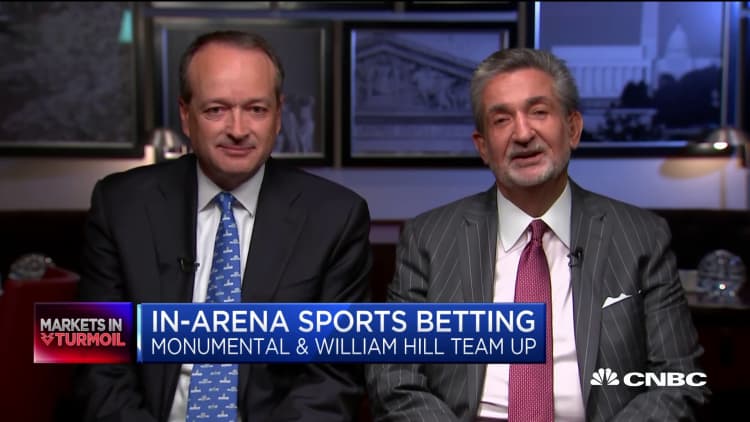 Monumental's Ted Leonsis and William Hill's Joe Asher on teaming up