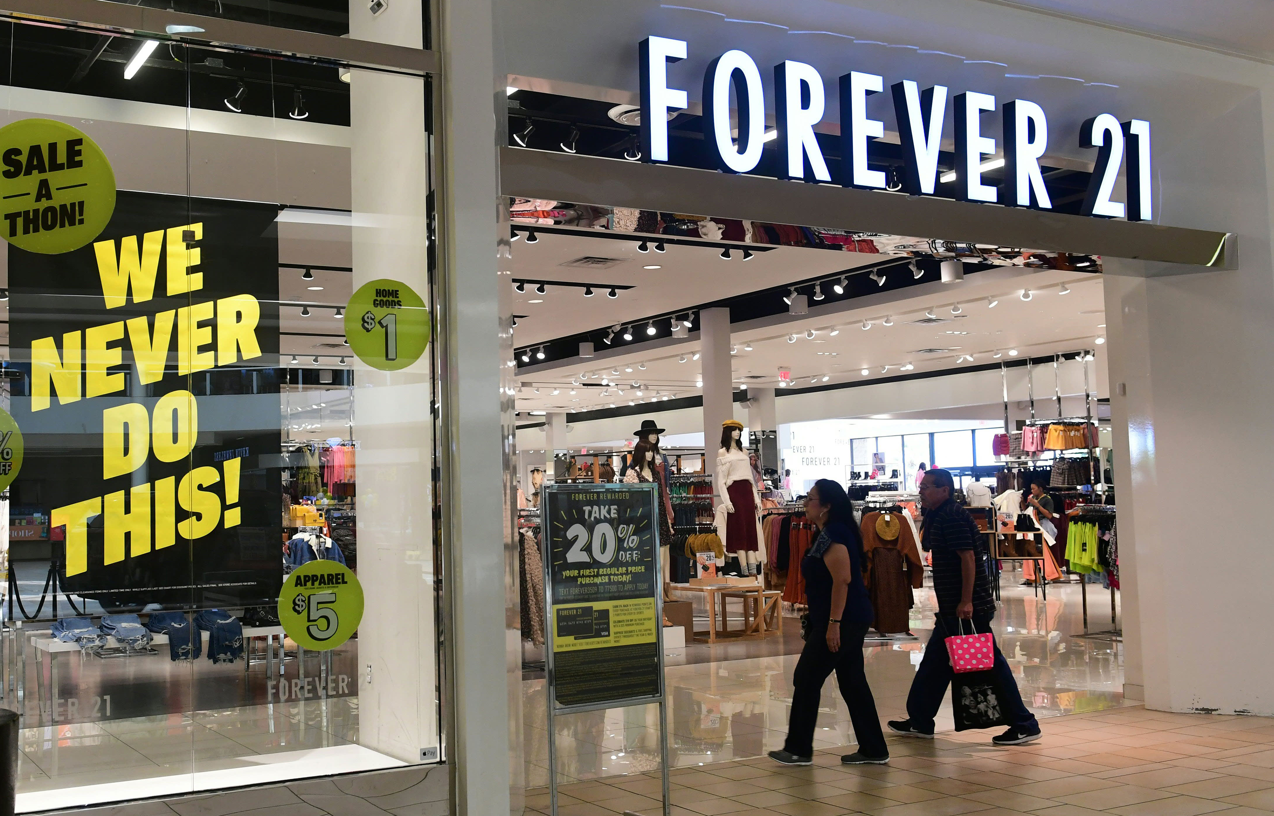 Forever 21 reaches deal to sell its retail business for 81 million