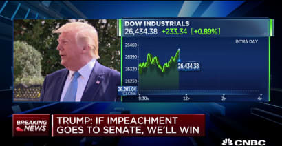 If impeachment goes to Senate, we'll win: Trump