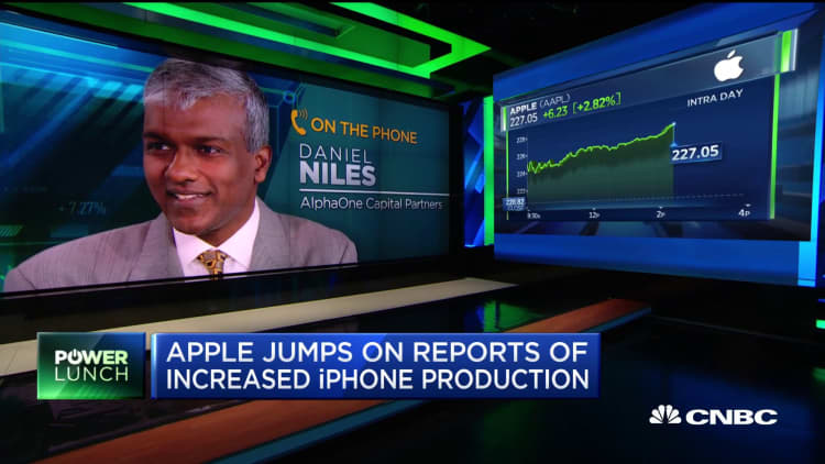 We're a lot more positive on Apple suppliers than Apple: Dan Niles