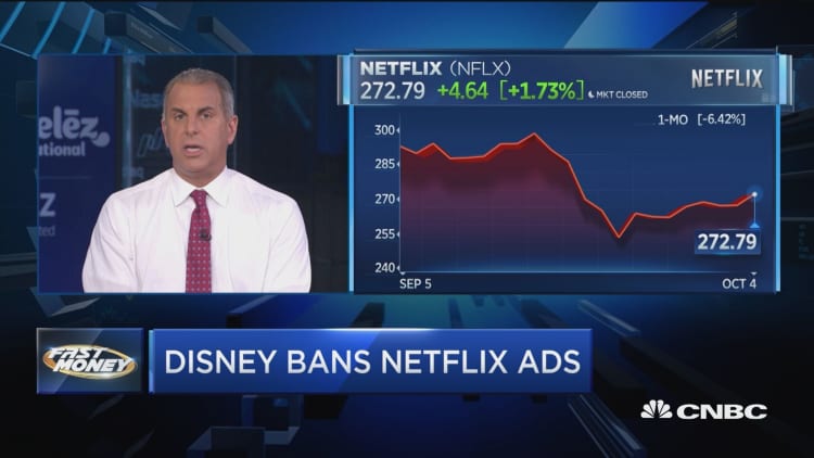 Disney bans Netflix ads on its platform ahead of Disney+ launch