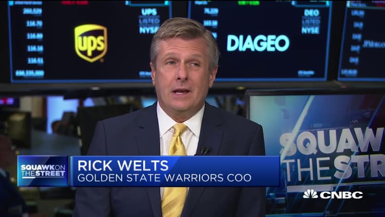 Watch CNBC's full interview with the Golden State Warriors president Rick Welts