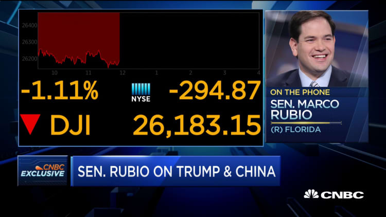 Sen. Rubio: Chinese stocks should be delisted if they don't follow US standards