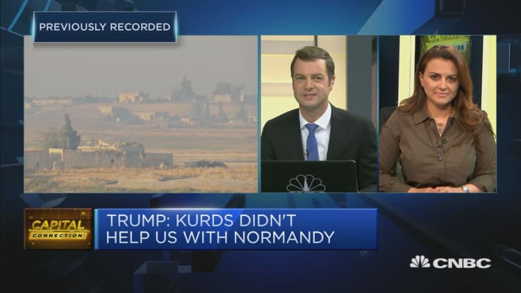 Discussing the Turkish intervention in Syria