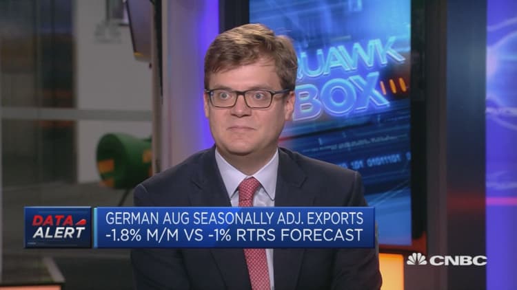 Germany 'uniquely vulnerable' to a US-Europe trade war, strategist says