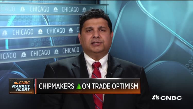 Be cautious with chip stocks in the near term, says Mizuho's Vijay Rakesh