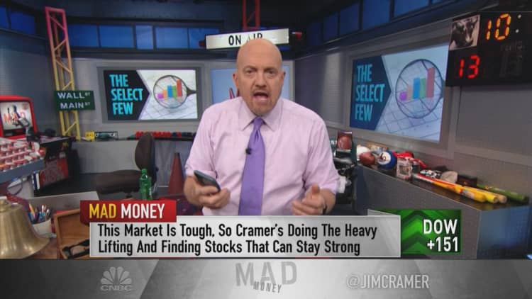 In this 'treacherous market,' Jim Cramer offers rubric for stock buying