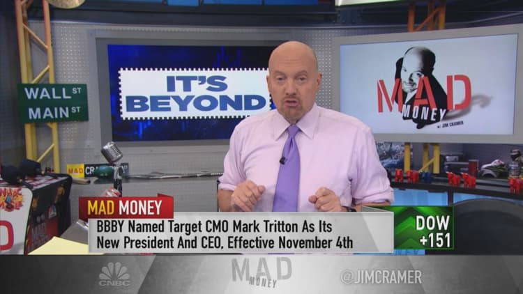 Jim Cramer makes major shift: Buy a small portion in Bed Bath & Beyond