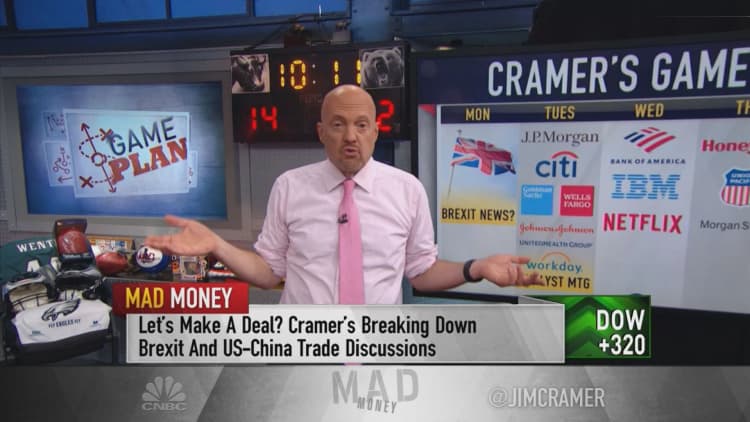 Cramer's week ahead: It is shaping up to be a good week for earnings