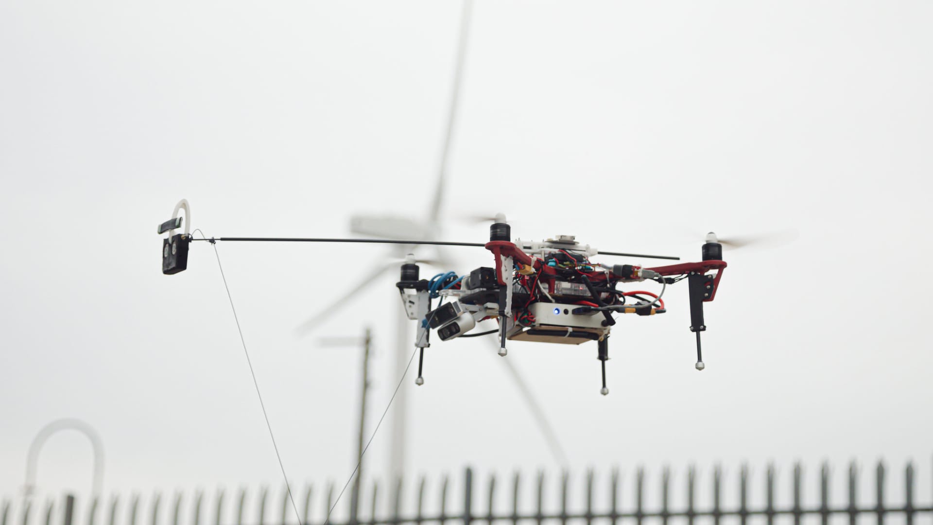 Researchers develop 'fully autonomous' drones that can inspect and fix wind turbines