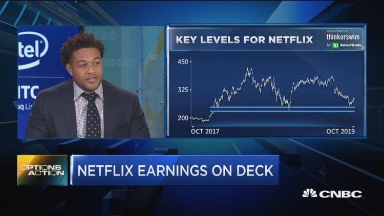 Options traders predict show-stopping earnings move for Netflix