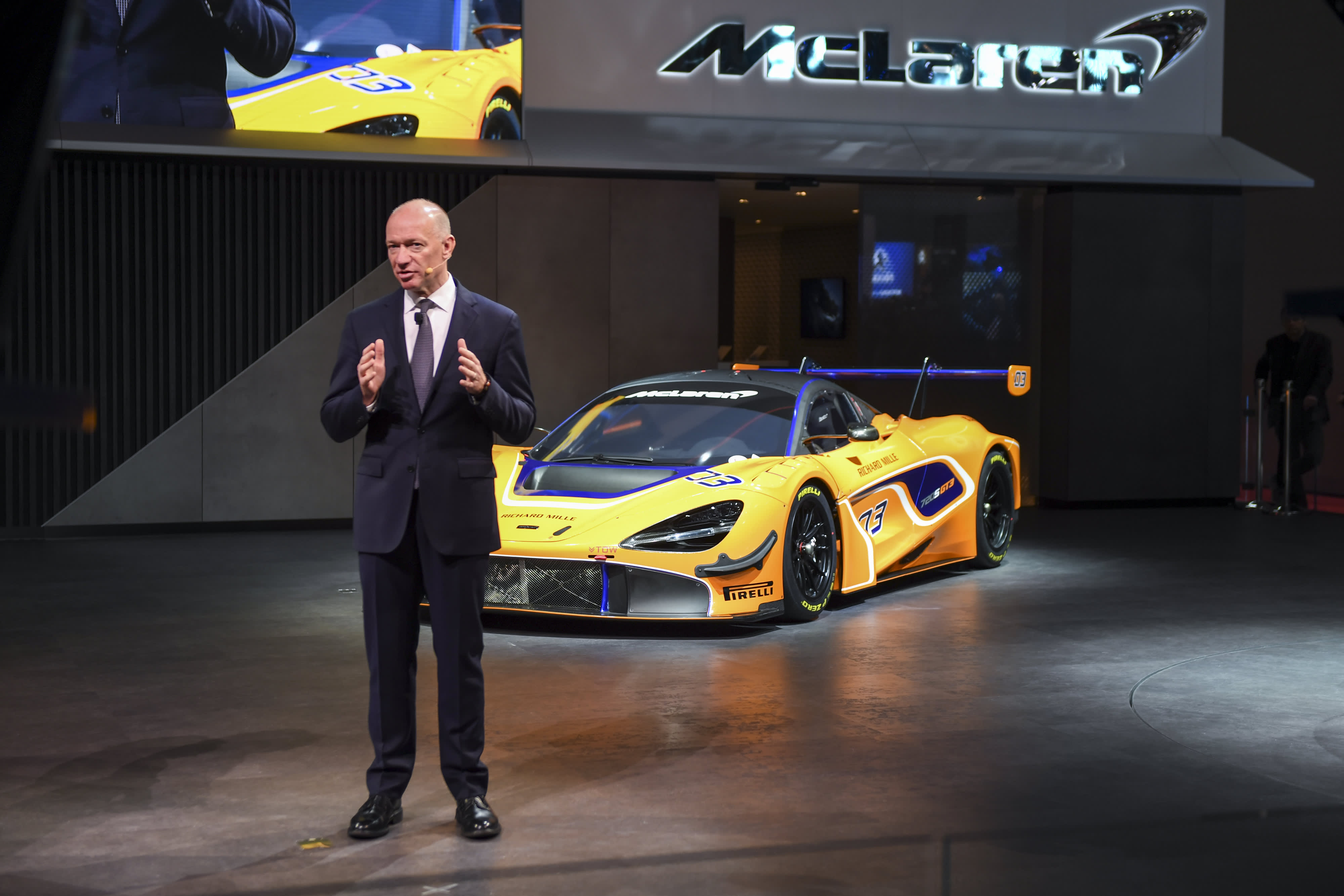 McLaren announces CEO Mike Flewitt is stepping down