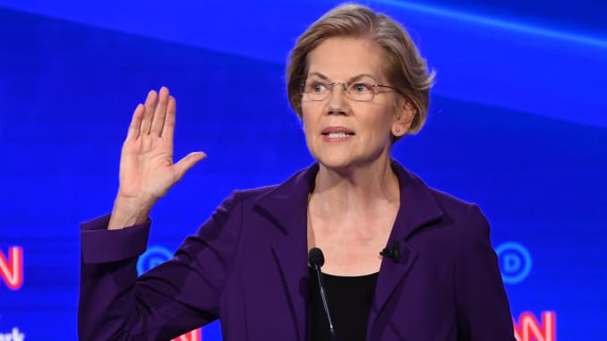 GP: CNN/NYT DEBATE: Elizabeth Warren US-VOTE-2020-DEMOCRATS-DEBATE