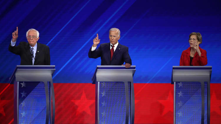 Here were the top moments of the October Democratic debate