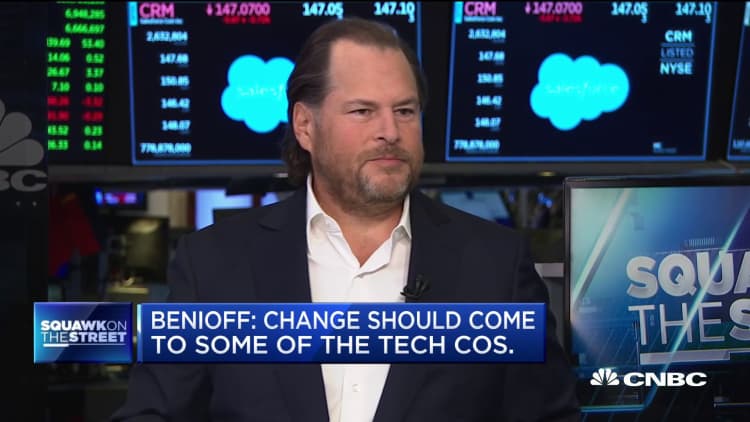 Salesforce CEO Marc Benioff: We need a 'new capitalism' that values stakeholders and shareholders