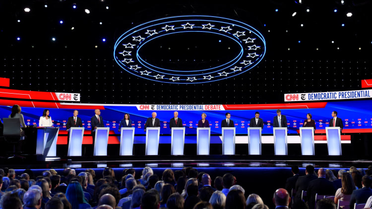 Watch five key moments from the fourth Democratic debate