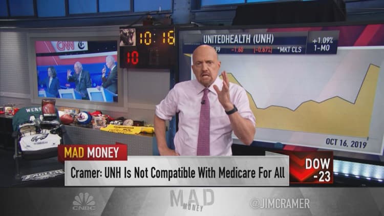 Jim Cramer explains why UnitedHealth's stock spiked on third-quarter earnings