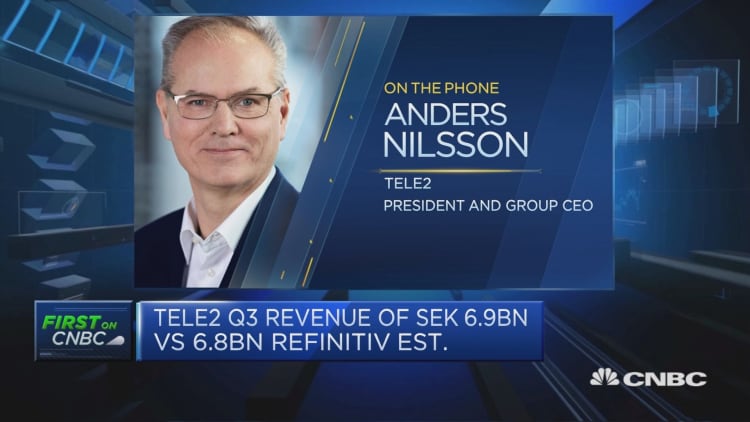 Tele2 CEO: Seeing better trends on the consumer side in Sweden