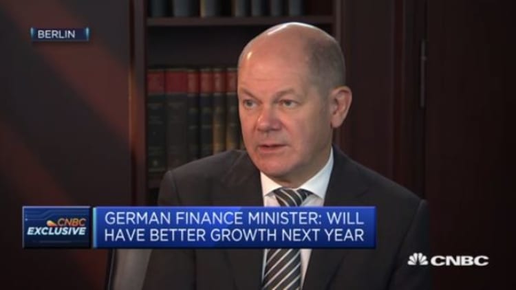 Germany is spending a lot of money, finance minister says